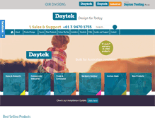 Tablet Screenshot of daytek.com.au